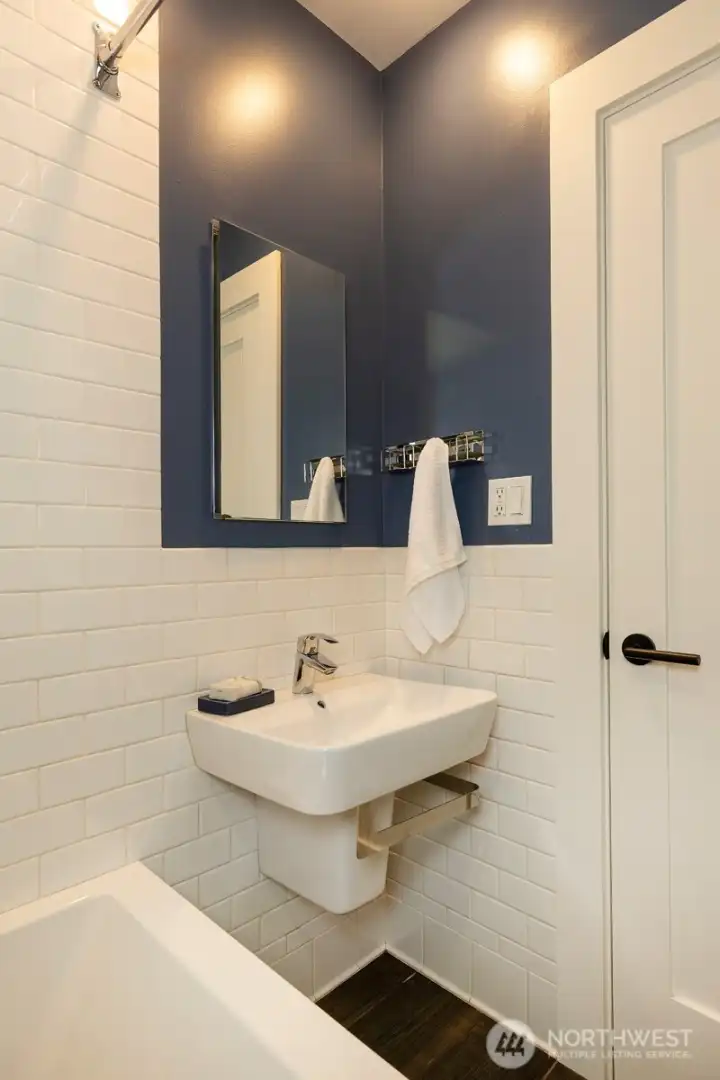 Bathroom on main.