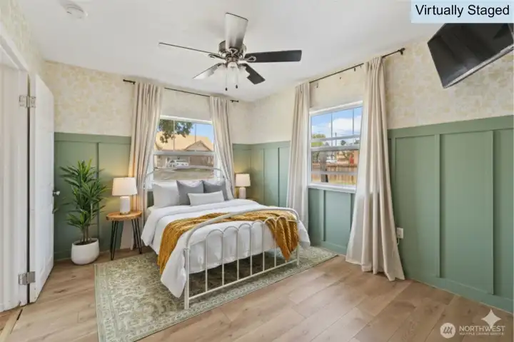 Virtually Staged Bedroom 2