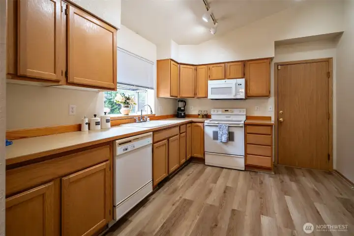Large open kitchen