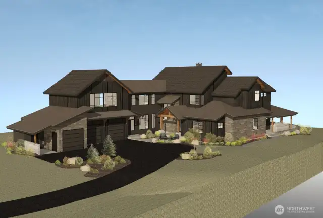 New custom by Hansell Mountain Homes