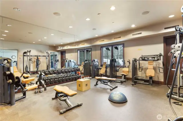 State of the art fitness center