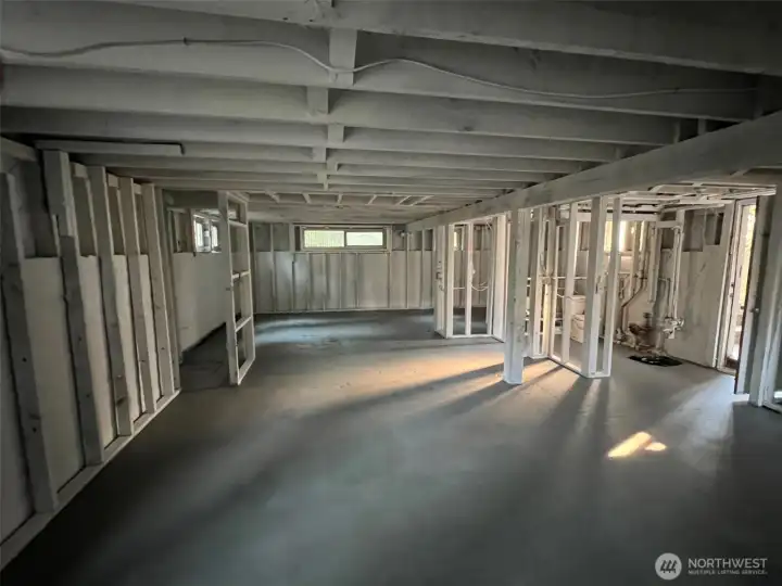 Basement looking South