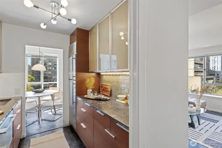 Views everywhere, even from the kitchen!