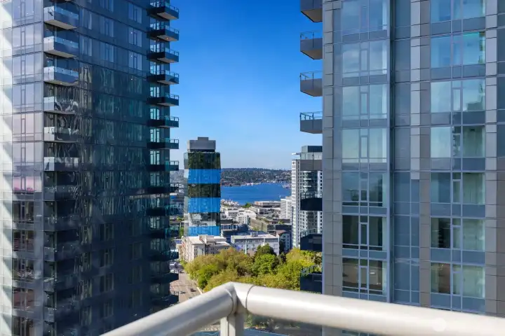 Lake Union and Mt. Baker Views.