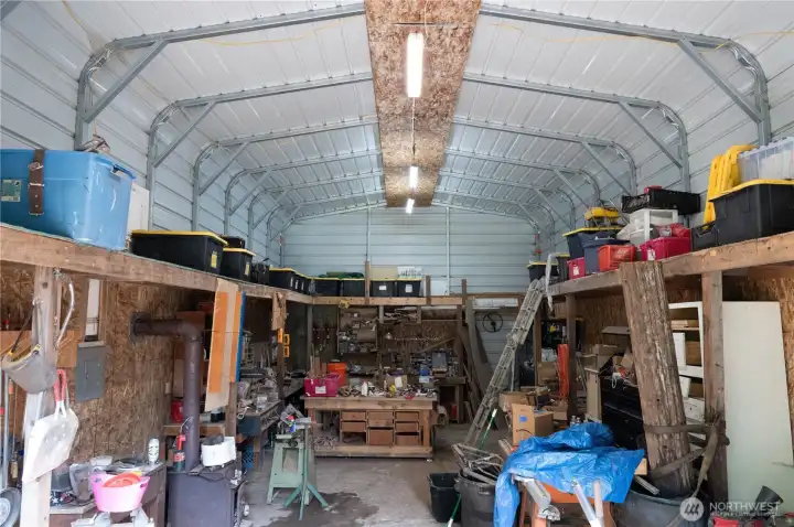 Spacious workshop
