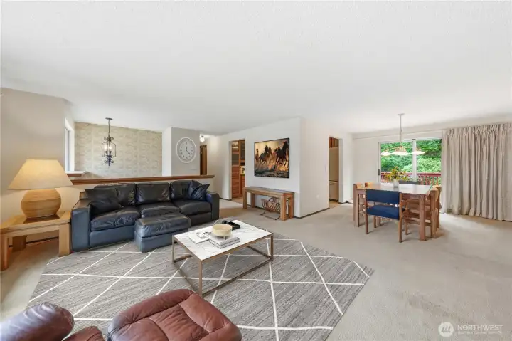 Spacious living room~