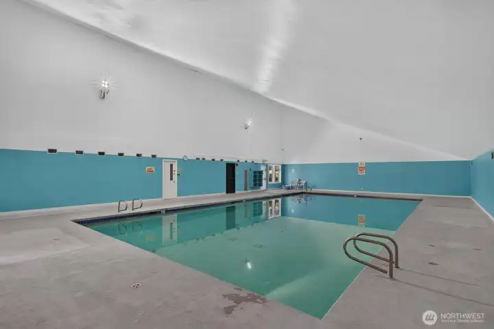 Community indoor pool Community indoor pool