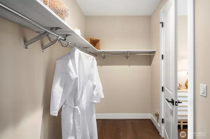 Primary Walk-in Closet