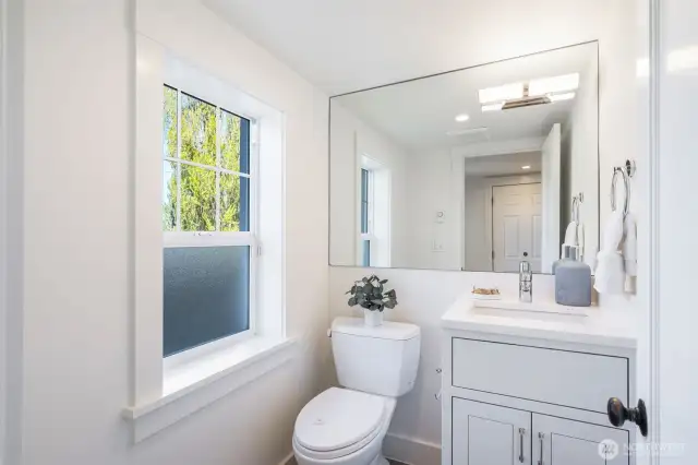 Lower Level 1/2 Bath off Bedroom