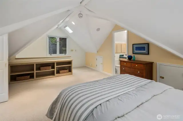 with walk in closet