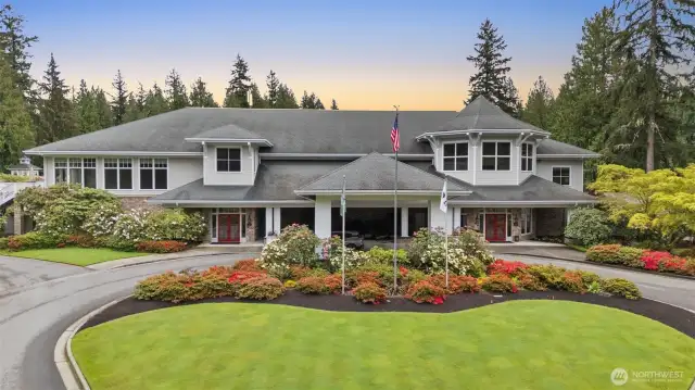 Club house at Sahalee Golf Course