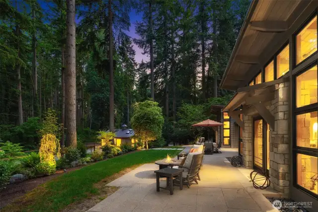 Entertainment patio
