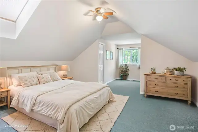 Upper Bedroom (virtually staged)