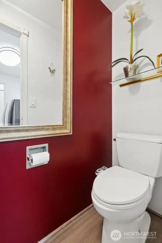 Bathroom off Laundry Room