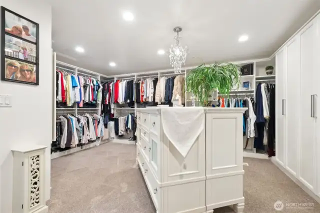 . . . With the most glamorous & generous-sized walk-in-closet!  ***WOW***