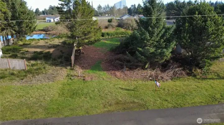 From Pt Brown. Driveway on the left