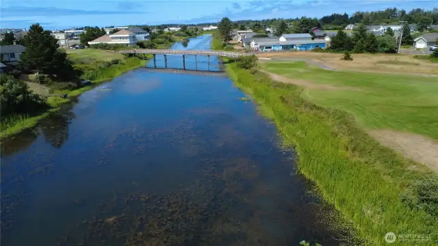 View of the canal to the North
