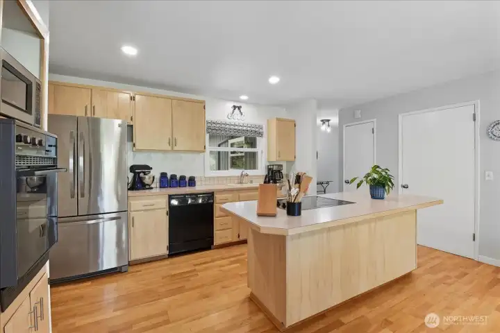 Looking back towards the front entry of the home.
