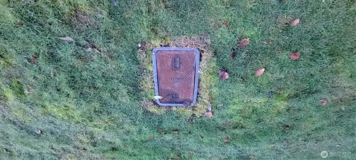 Sewer installed on property