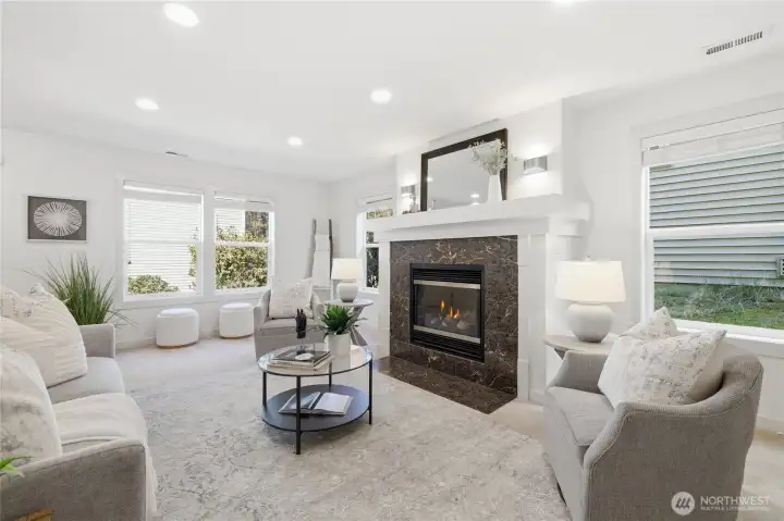 Living room (staged)