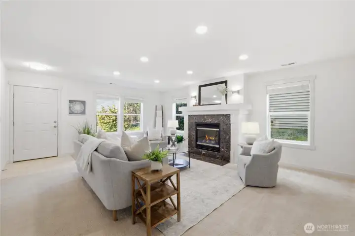 Living room (staged)