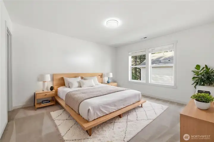 Third bedroom (virtually staged)