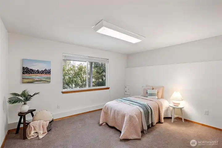 Lower Level Bedroom w/Walk in Closet