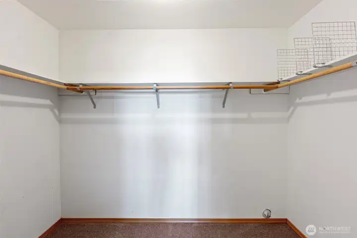 Lower Level Bedroom w/Walk in Closet