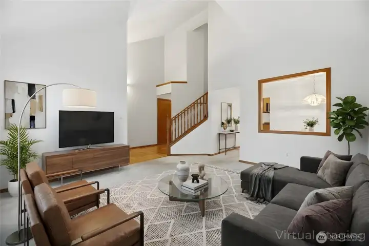 Formal Living Room- Virtual Staging