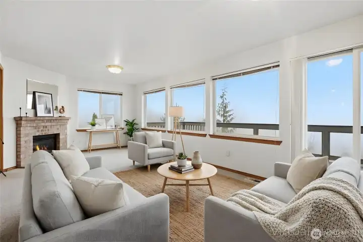 Living Room- Virtual Staging