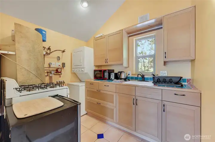 Fully equipped kitchen in guest house