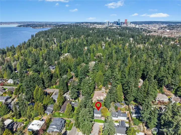 Super convenient access to Downtown Bellevue, 405 & I-90 freeways, Enatai Elementary School and so much more!