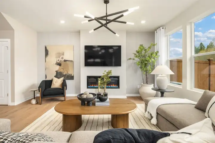 Photos of Model Townhome. Not actual Townhome.