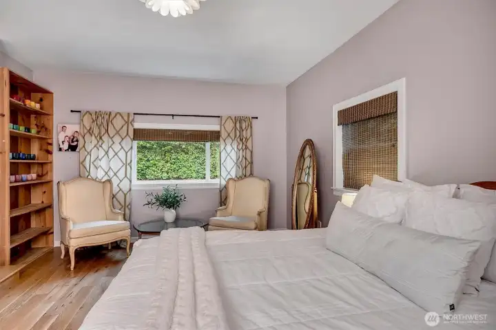 Plenty of space in this Primary bedroom!