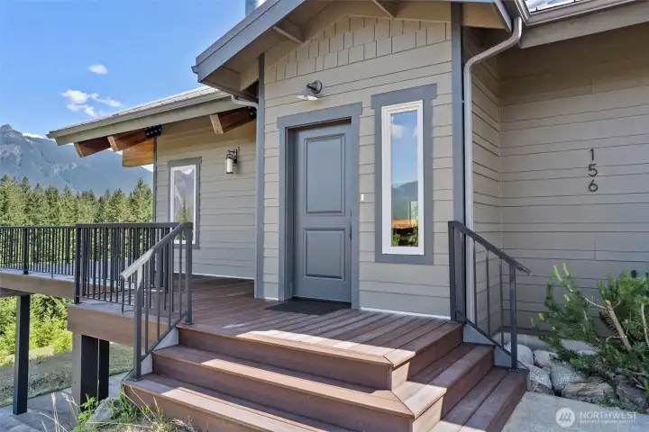 Front entry door