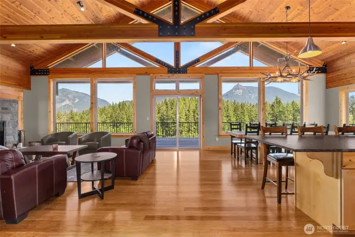 Impressive views from every window