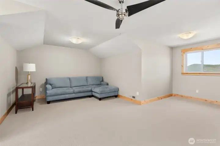Upper level bonus room