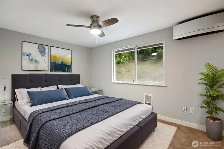 Primary bedroom. Virtually Staged. Primary bedroom. Virtually Staged.