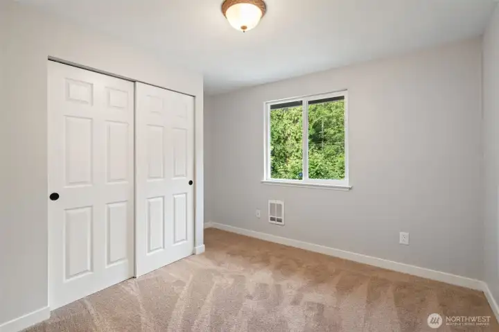Second bedroom. Fully updated with new carpet. Second bedroom. Fully updated with new carpet.