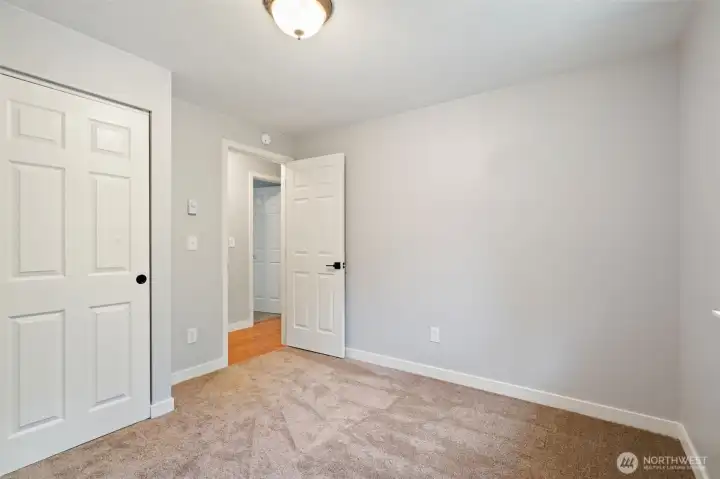 Third bedroom. Fully updated with new carpet. Third bedroom. Fully updated with new carpet.