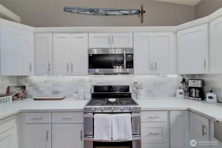 Kitchen Range area Kitchen Range area