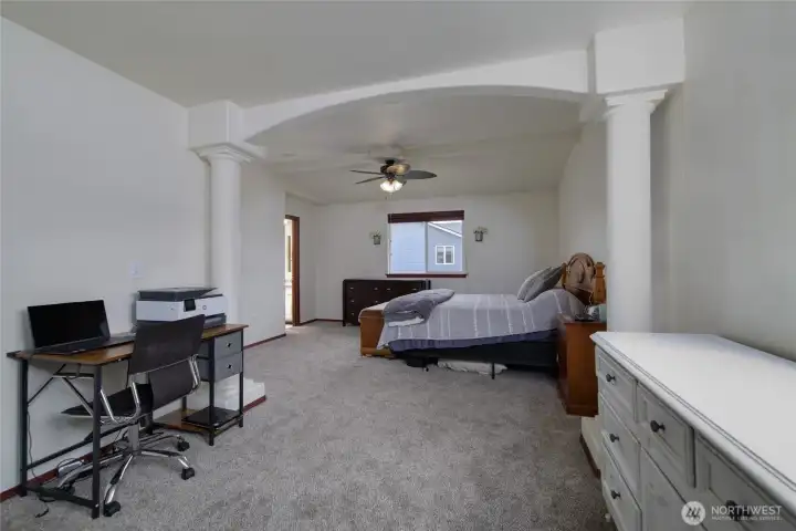Primary Suite - Office Area - Upper Level Primary Suite - Office Area - Upper Level