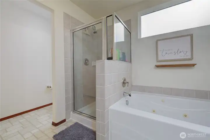 Primary Bathroom - Upper Level Primary Bathroom - Upper Level
