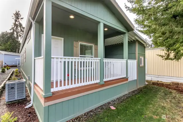 Covered porch