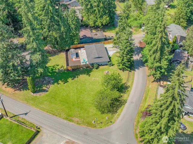 Huge Corner Lot Including Large Shop a Mechanic's Dream!