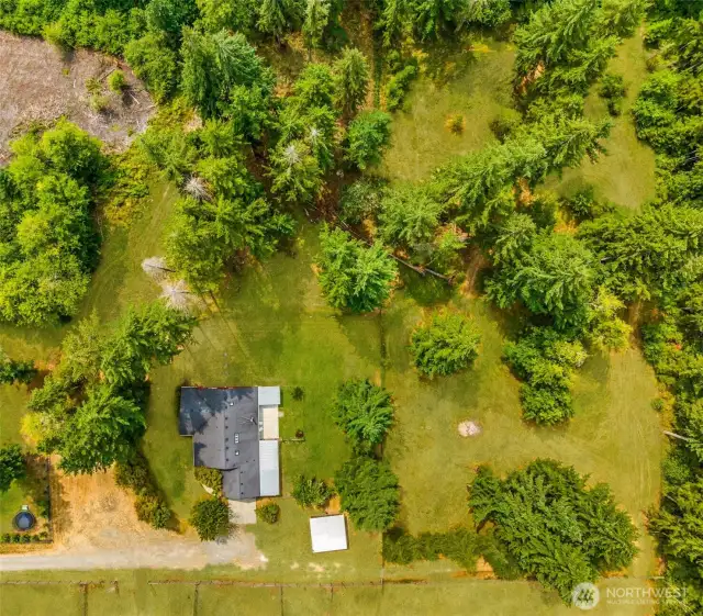 Top down view