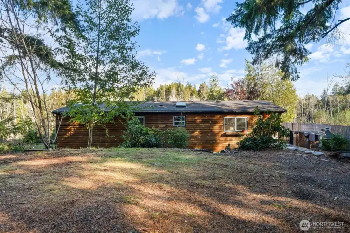 2 bed 2 bath home on private lot