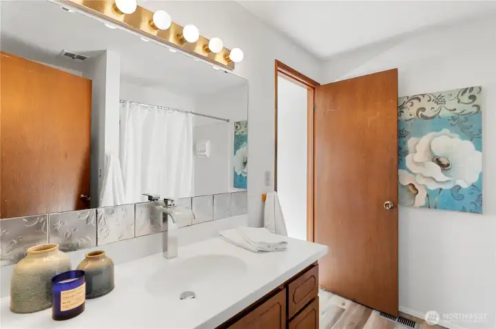 Spacious Master bathroom