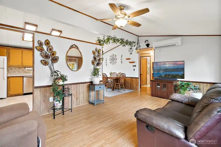 Big open living spaces