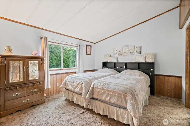 Big Primary bedroom located on opposite end of the home from other 2 bedrooms.